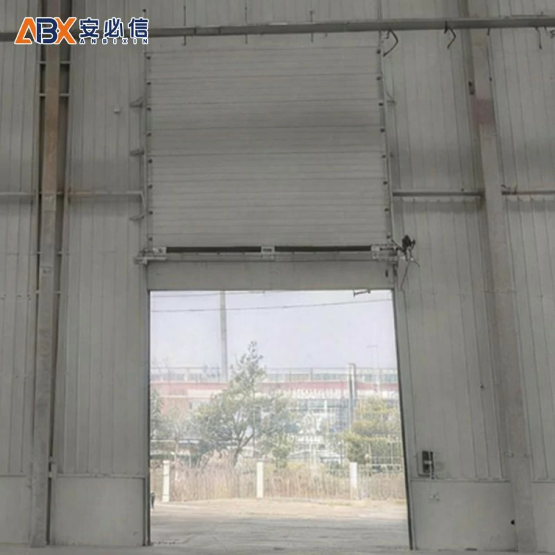 北京西罗园街道钢制提升门
